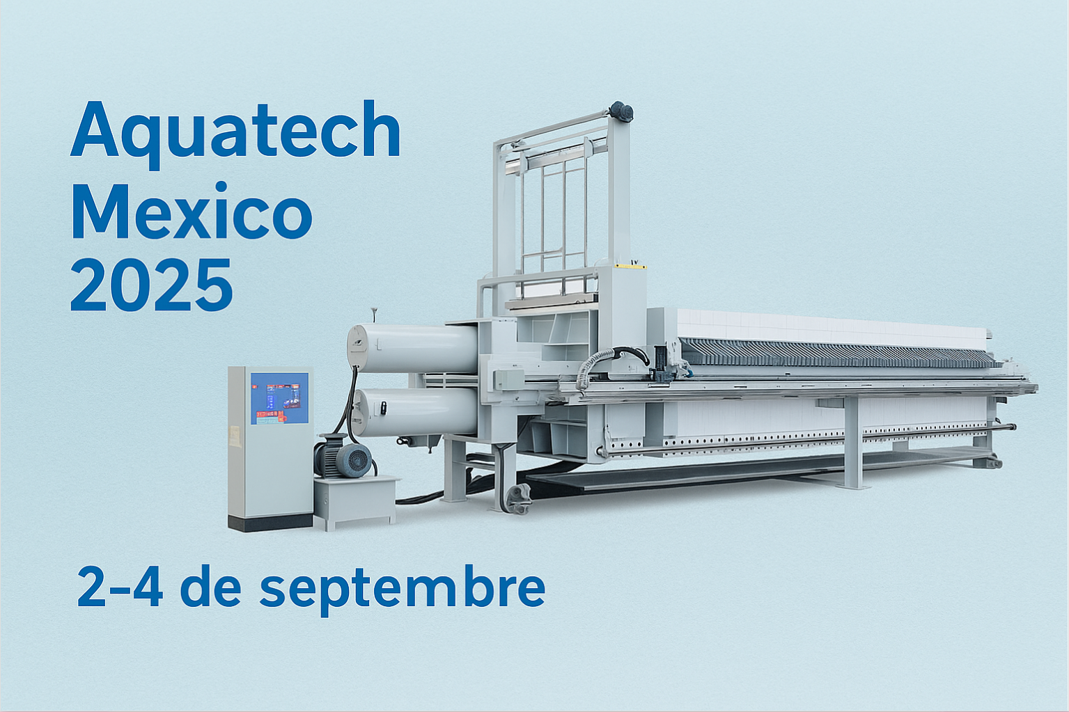Aquatech Mexico 2025 и технология фильтр-прессов Kerte